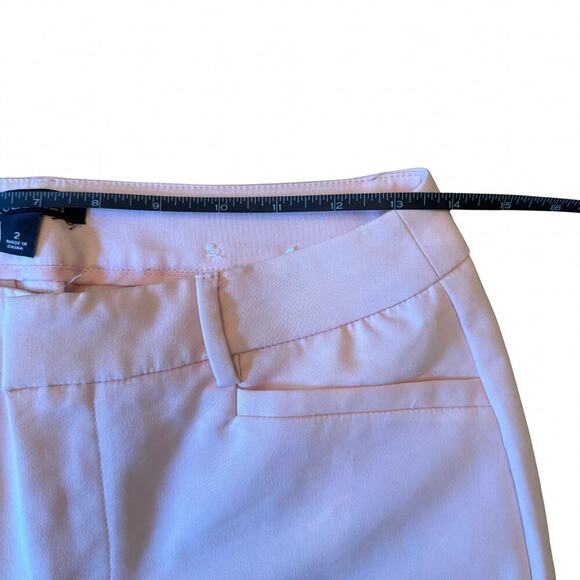 Roz & Ali Blush Pink Slim Dress Pants - Size 2 / 774O - Picture 6 of 8